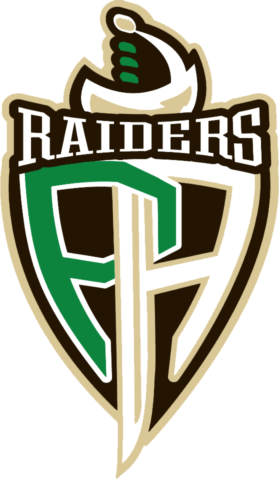 Prince Albert Raiders 2013 14-Pres Primary Logo vinyl decal